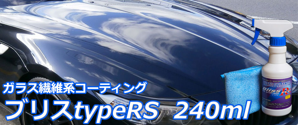 新品即決 ブリス 高密度ガラス繊維系コーティング剤 type-RS 240ml