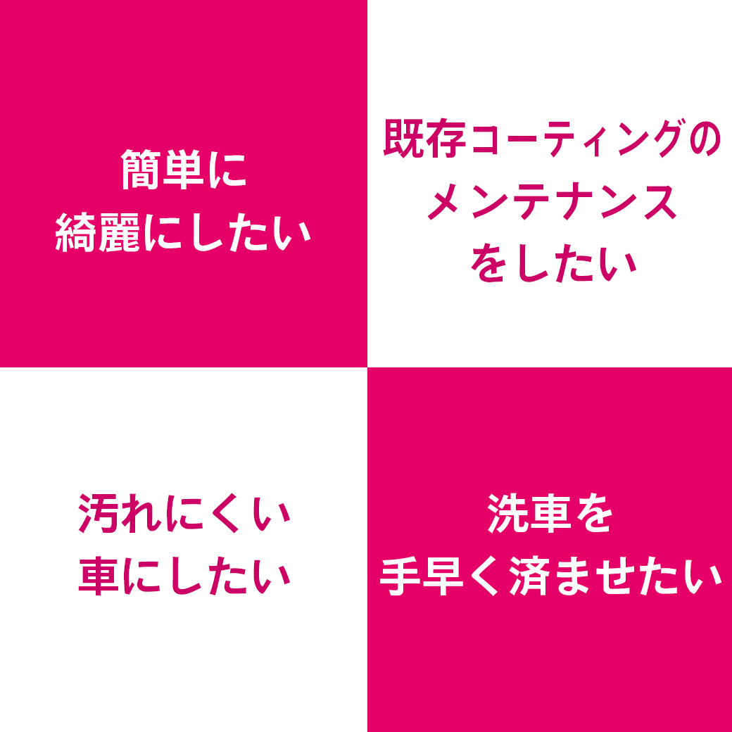 簡単に綺麗にしたい