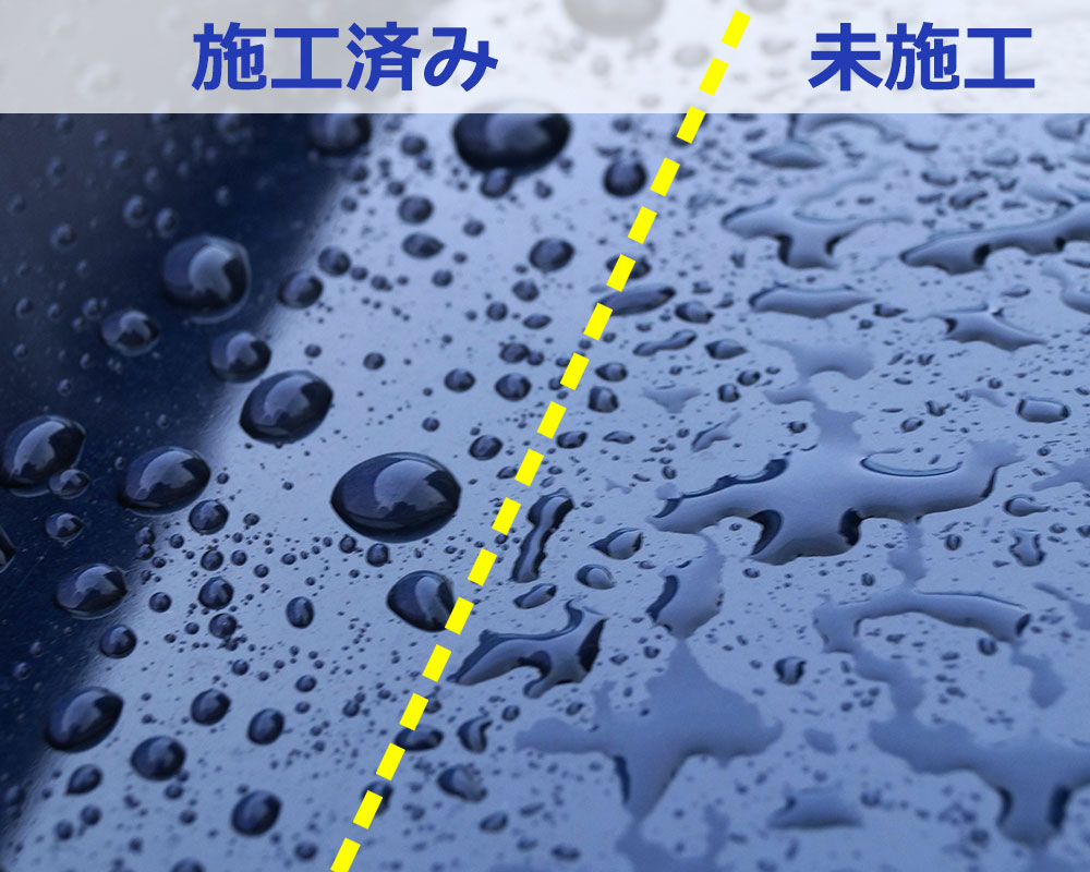 Gモードは撥水？疎水？