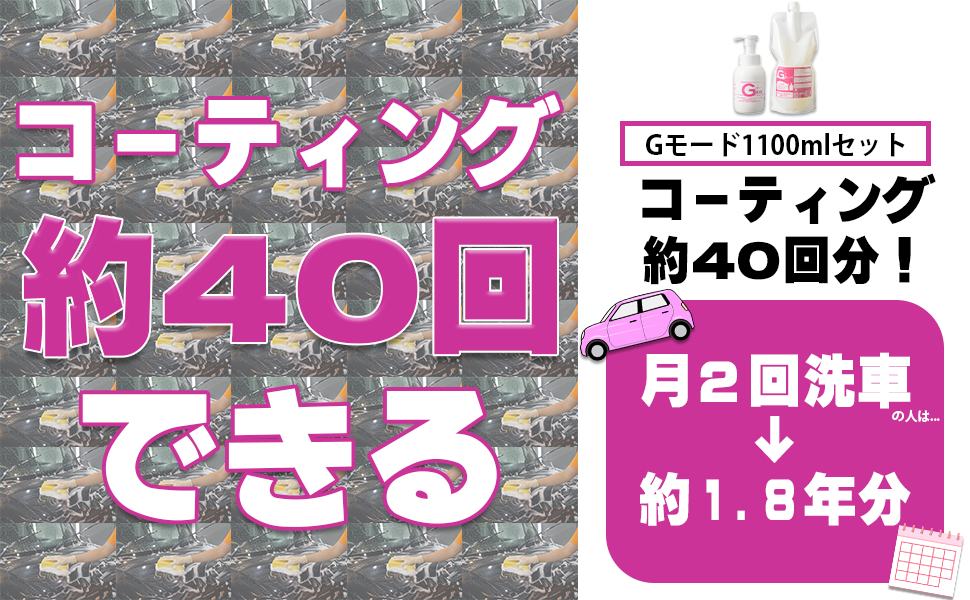 コーティングinシャンプーGモード大容量パック