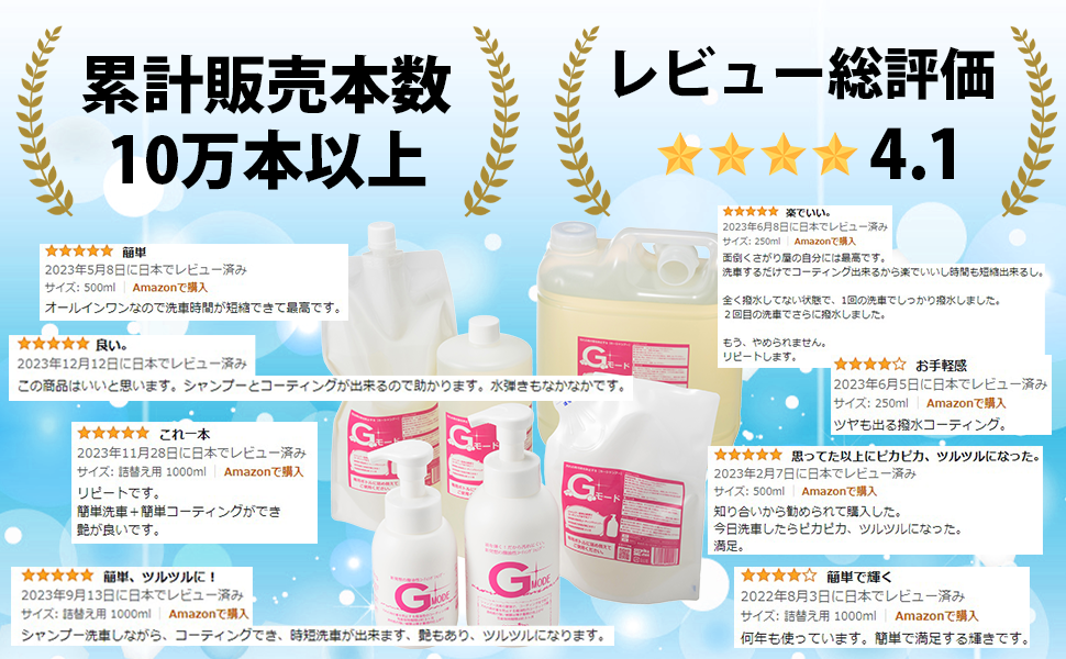 コーティングinシャンプーGモード大容量パック
