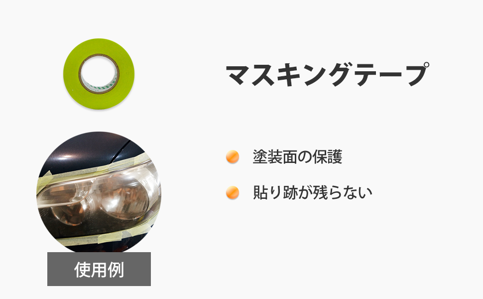 ヘッドライト黄ばみ取り&対策セット