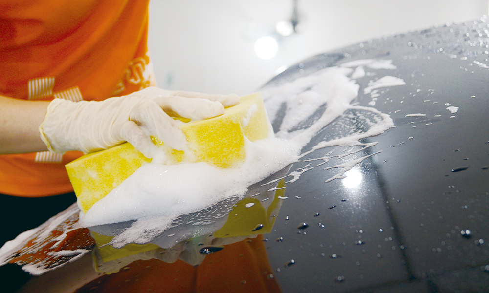 洗車のやり方、車の洗い方