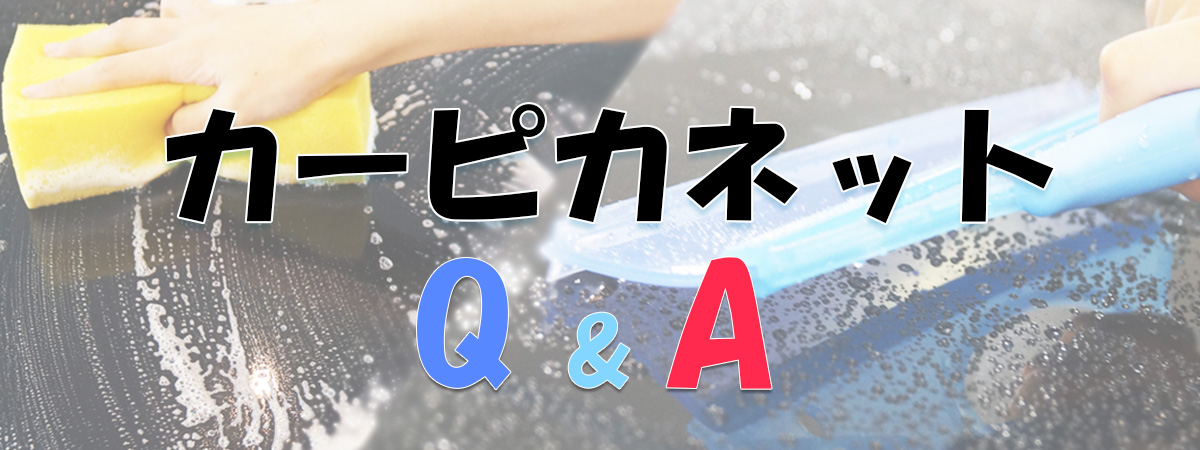 カーピカネットのQ&A